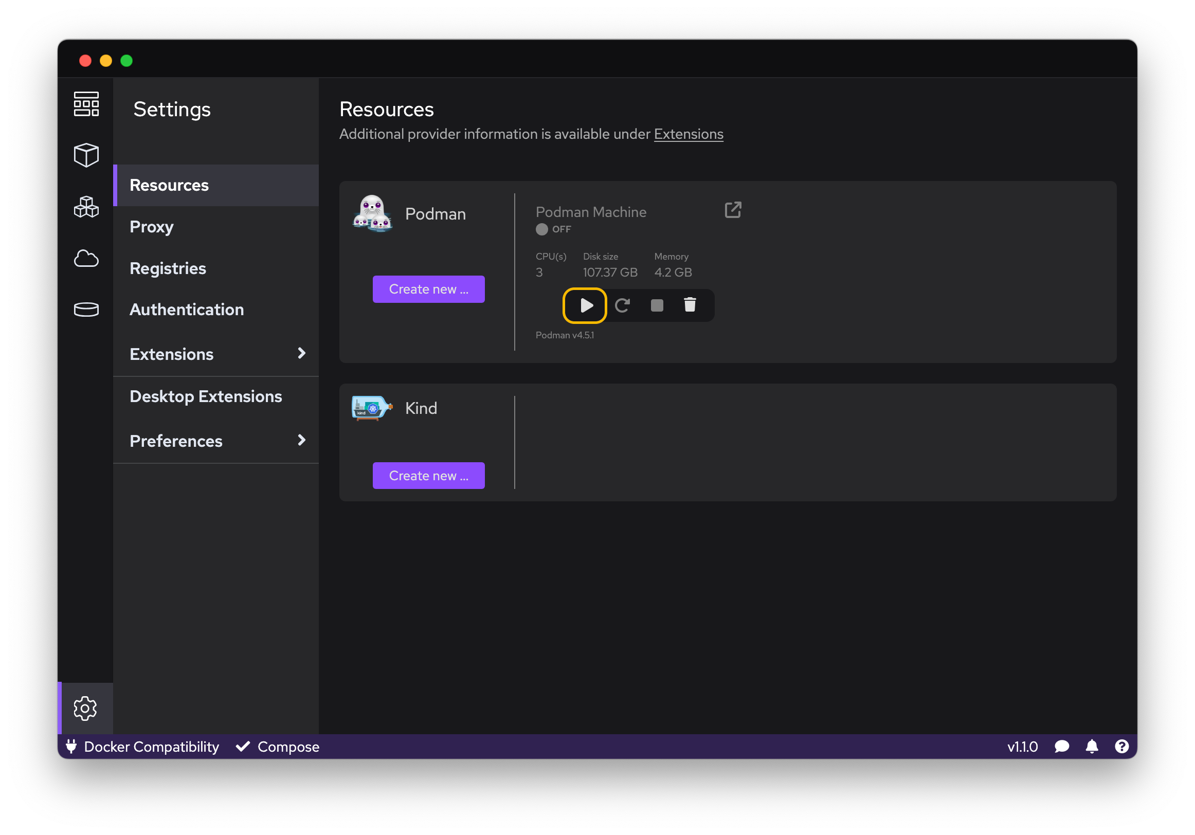 Podman Desktop for Java Development