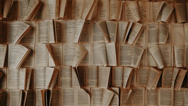 Composition of Open Books - Photo by Melike B